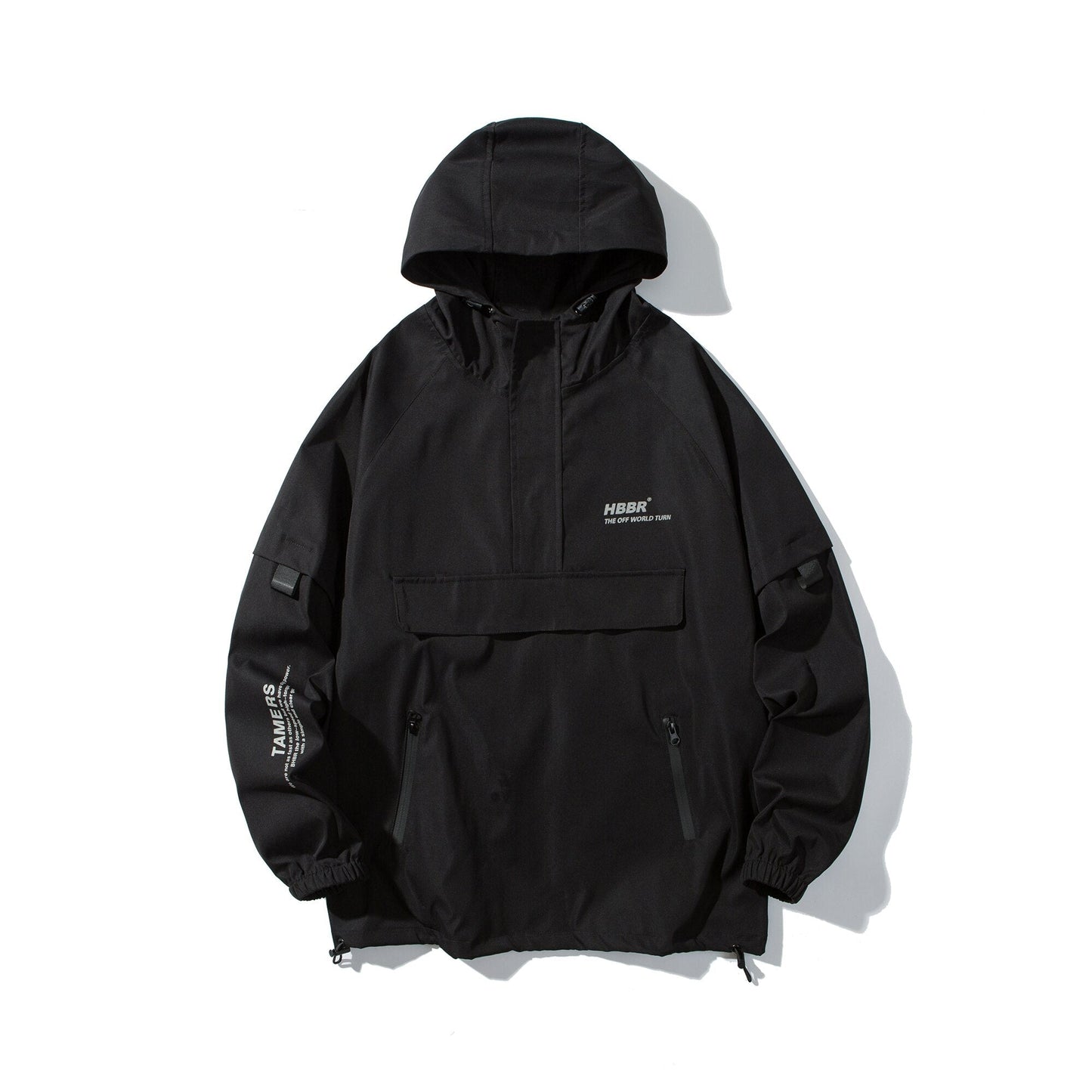 "Rainy Day" Unisex Men Women Streetwear Windbreaker Jacket Daulet Apparel