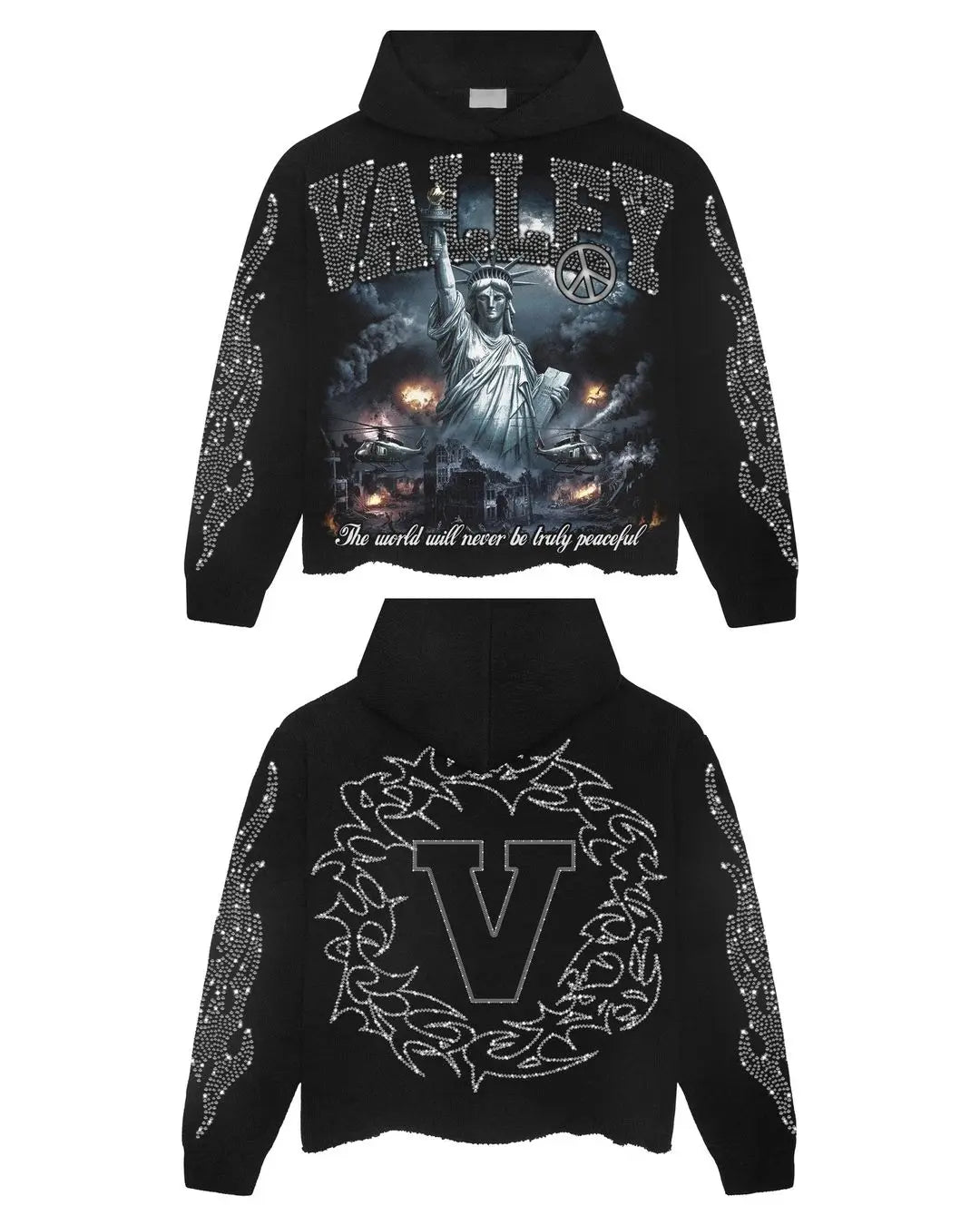 Harajuku Autumn And Winter Fashion Sportswear Victory Goddess Streetwear