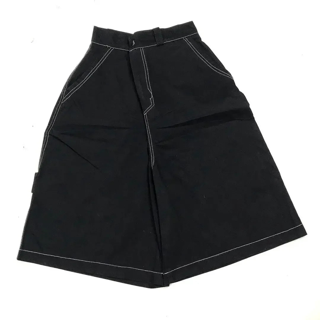 wexwear embroidery skate cargo jeans denim shorts baggy retro y2k harajuku gym basketball shorts streetwear men clothing unique cargo style 3950