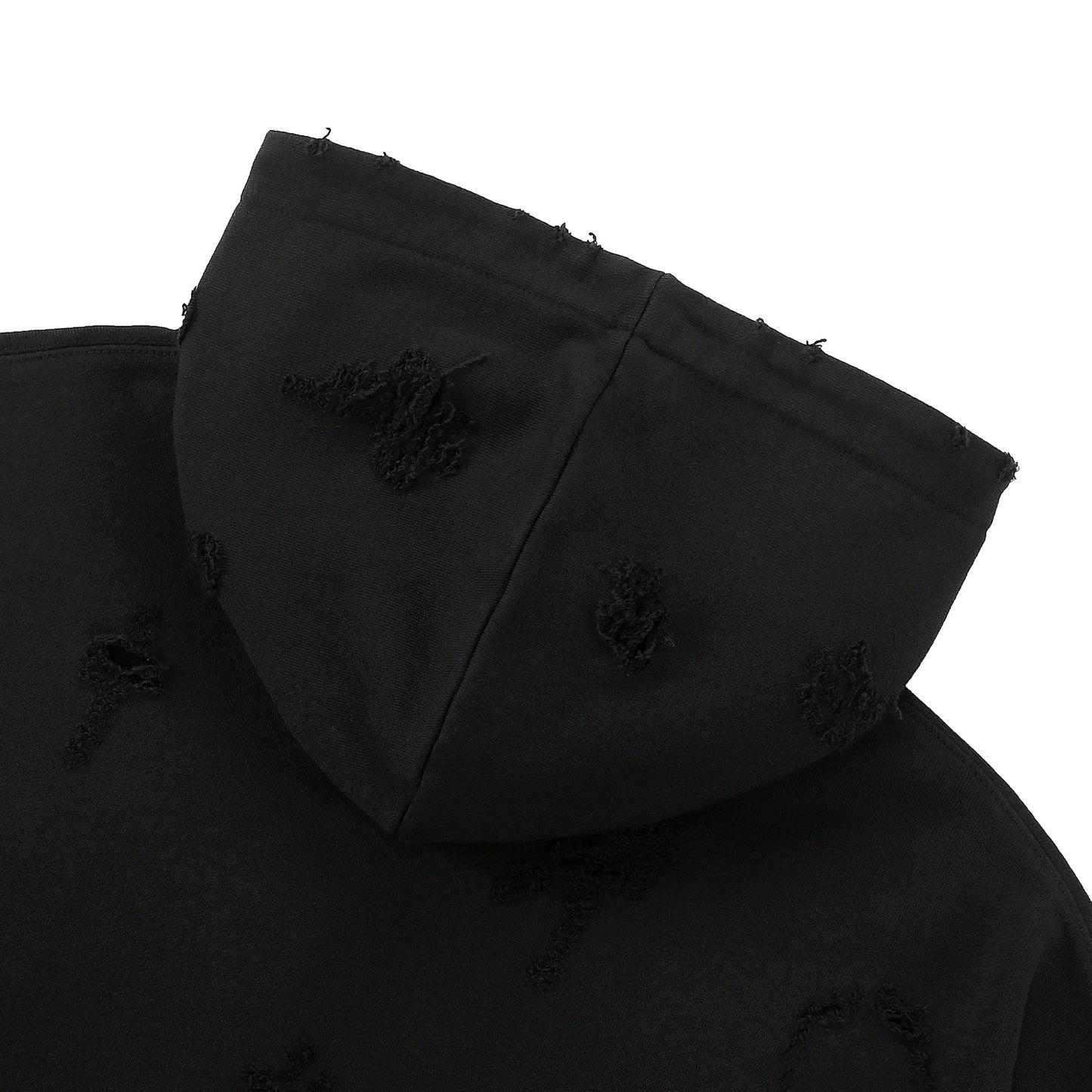 New 2023 Luxury Men Undermycar Wash Old Holes Gentleman Hoodies Hoody
