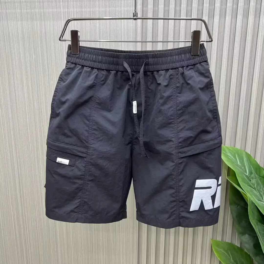 2024 Men Short Running Fitness Shorts men Summer Gyms Workout Male Breathable