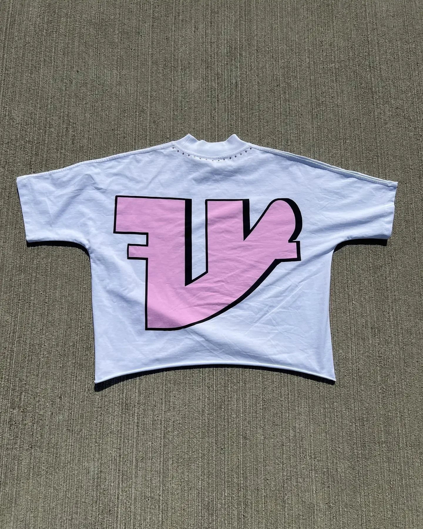 Harajuku Oversized shirt – American Fashion Trend Letter Print Pattern Oversized Short