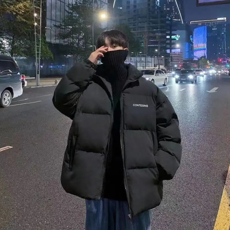 Autumn And Winter Thickened Cotton Coat Students 2024 New Down Cotton