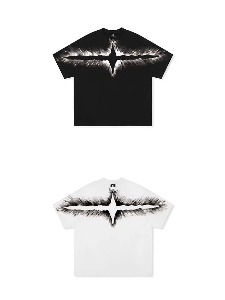 Trapwear Crying angel ā American Hip Hop Trend Men And Women Street Personality Prin