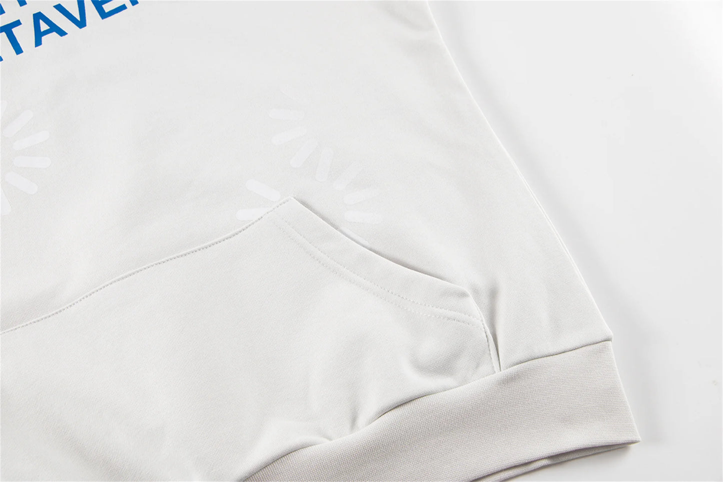 New Arrival ET Hotselling loads foam slogan print washed worn High-Street hoodie loose plush sweatshirt for men and women
