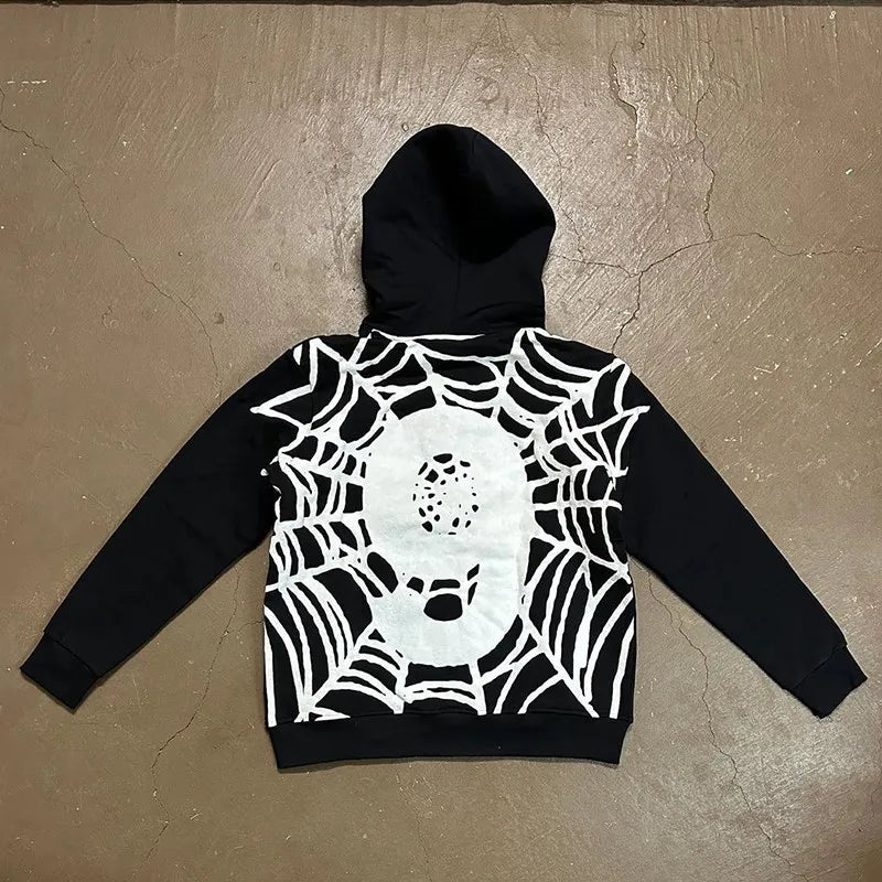 Y2K Womens Mens Hoodies Clothing Long Sleeve Pullover Zip Sweatshirt S