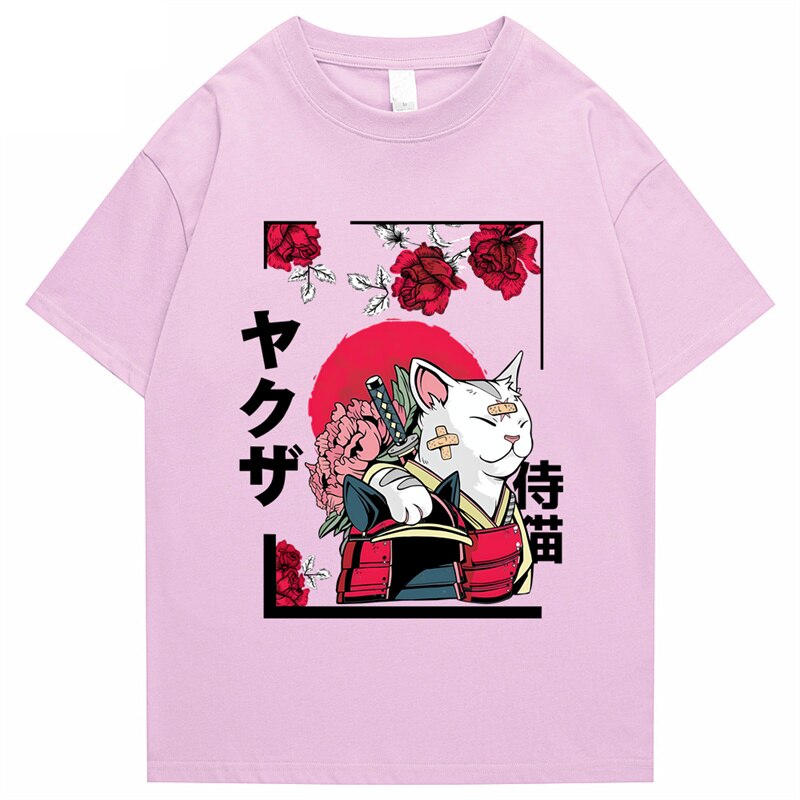 Anime‑inspired oversized t-shirt with Japanese street fashion cues, bold graphic art and clean finish, ideal for urban layering and statement street style.