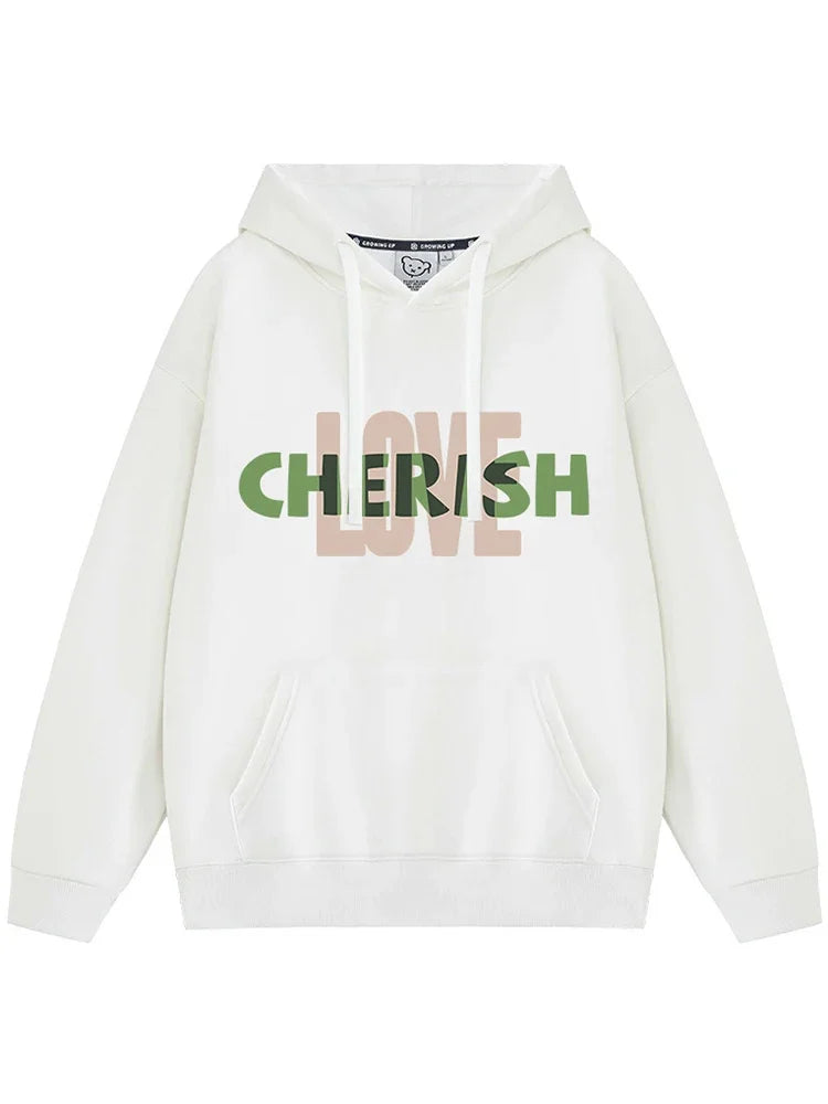 Drip hoodie with gold chains and bold statement graphics