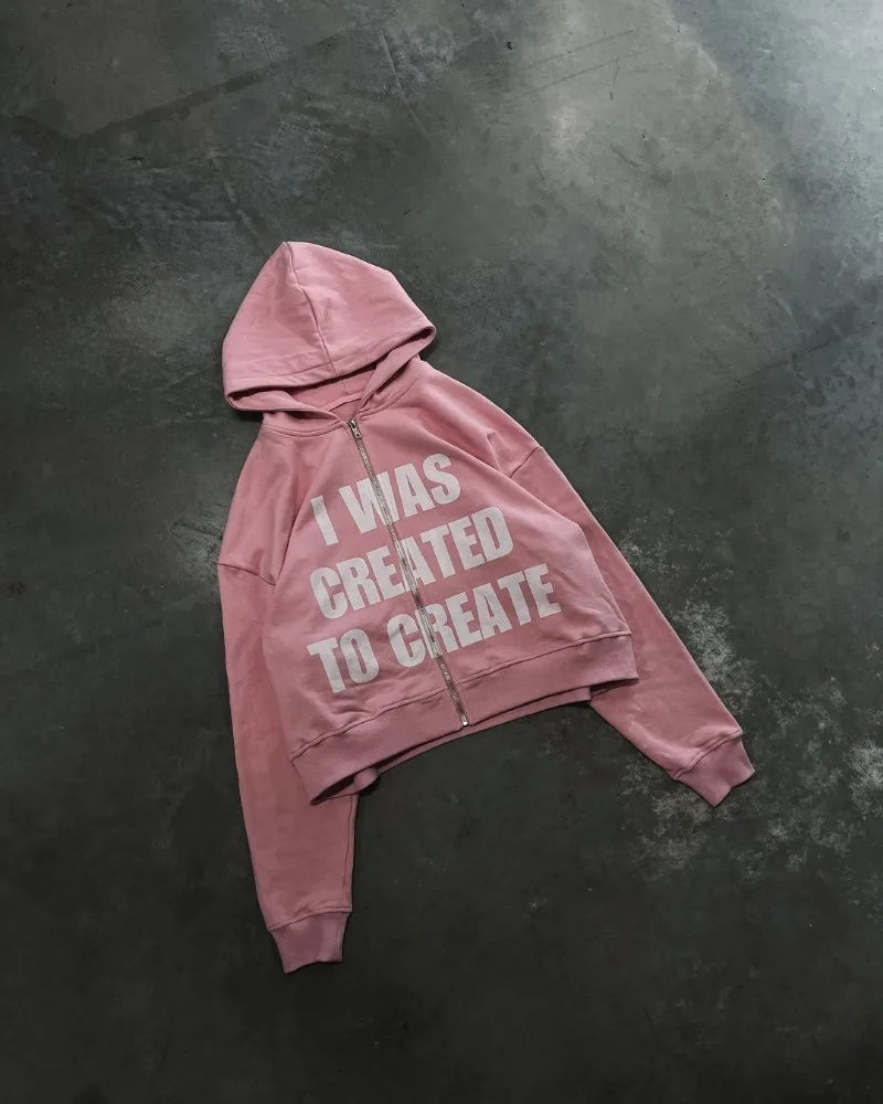 European And American Street Fashion Pullover Anime Letter Print Overs