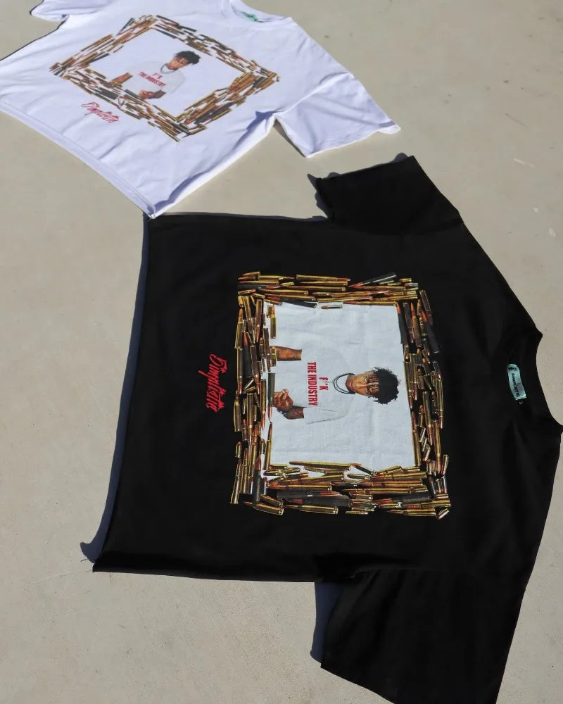 Skatercore Aesthetic print tee – Men Round Neck Cotton Oversized T Shirt Street Personality F