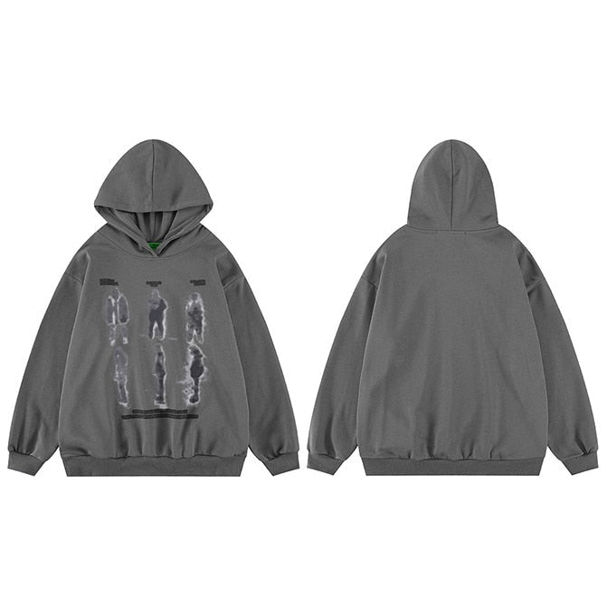 "Sinister Six" Graphic Unisex Streetwear Vintage Women Men Y2K Hoodie
