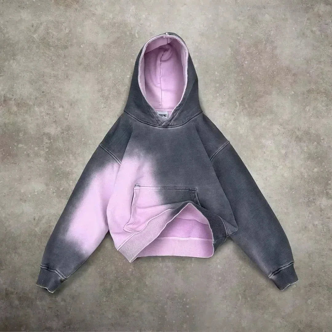American Fashion Trend Pattern 3D Zipper Hoodie Women Street Y2K New Hoodies