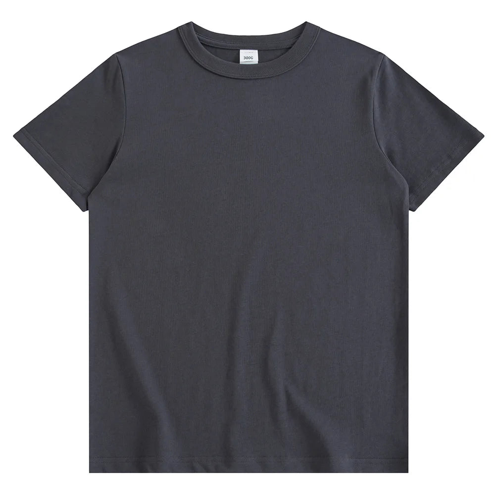 Harajuku Aesthetic piece ā Amekaji Vintage T Shirt Men 2023 Summer New Combed Cotton Ro