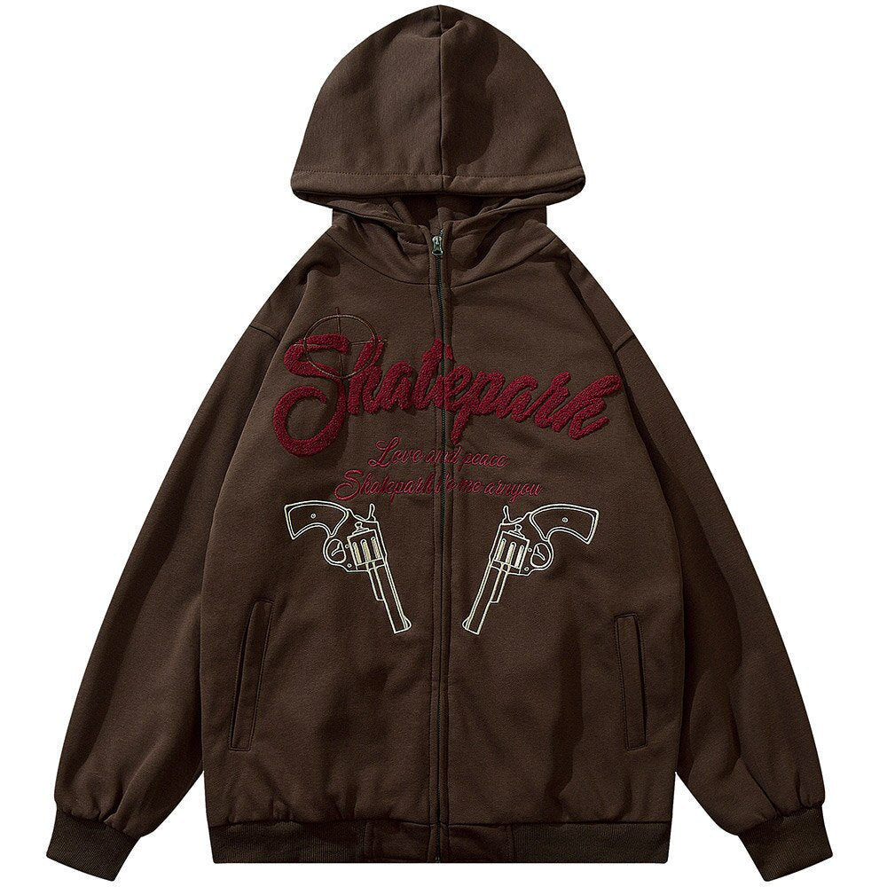 "Standing Still" Graphic Unisex Streetwear Vintage Women Men Y2K Hoodie
