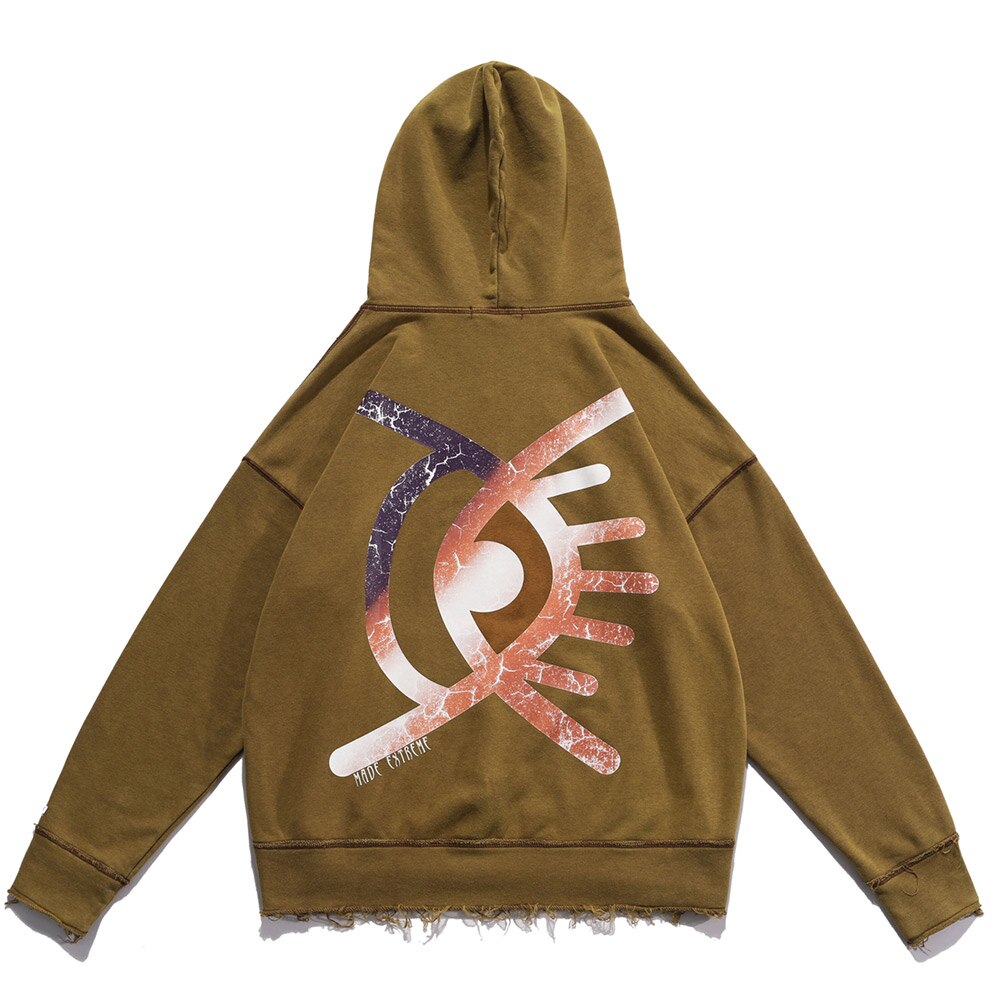 "All Eyes" Unisex Graphic Streetwear Hoodie