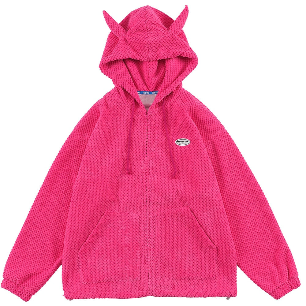 "Devil" Unisex Men Women Streetwear Graphic Hoodie