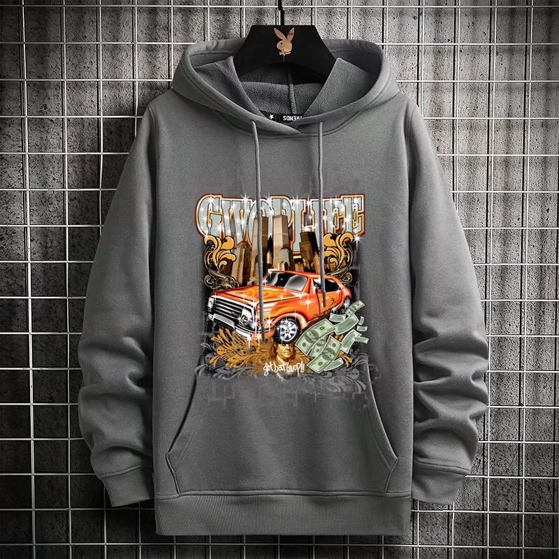 "Fast Route" Unisex Men Women Streetwear Graphic Hoodie