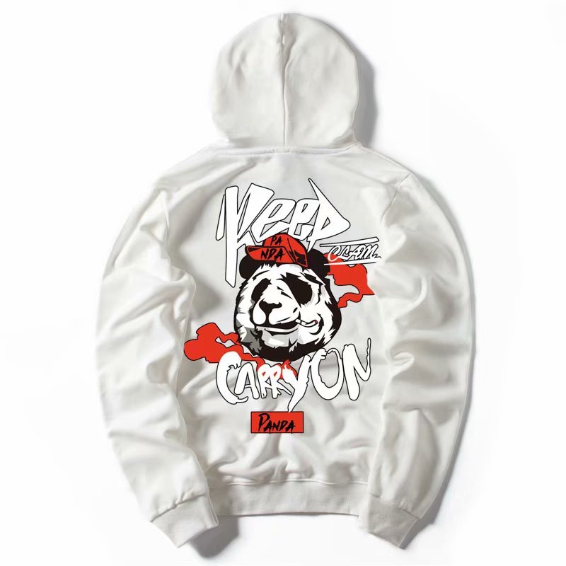 "Watching The Storm" Graphic Unisex Streetwear Vintage Women Men Y2K Hoodie