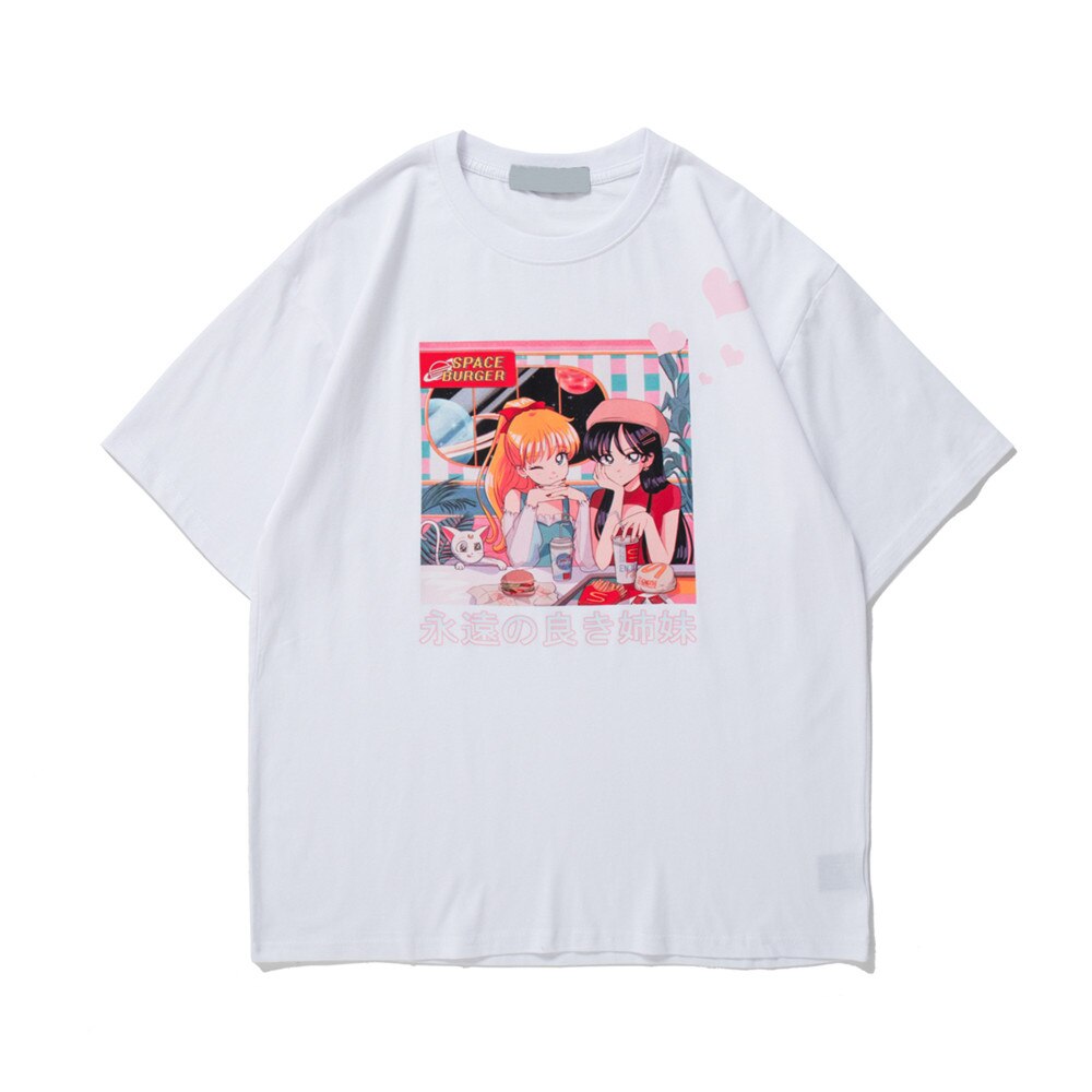 "Best Friends" Unisex Men Women Streetwear Graphic T-Shirt