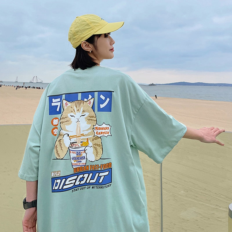 "No Discount" Graphic Unisex Streetwear Vintage Women Men Y2K T-Shirt
