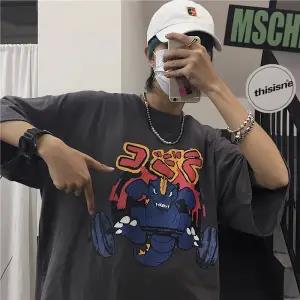 "Little Drip" Graphic Unisex Streetwear Vintage Women Men Y2K T-Shirt