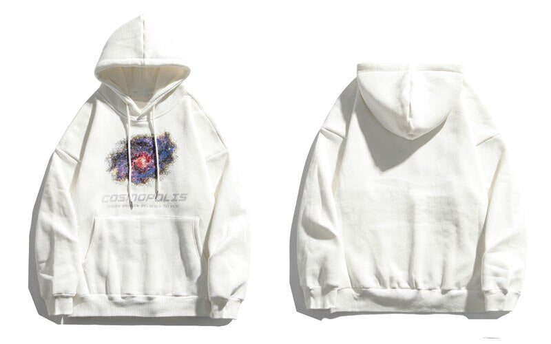 "The Universe" Graphic Unisex Streetwear Vintage Women Men Y2K Hoodie