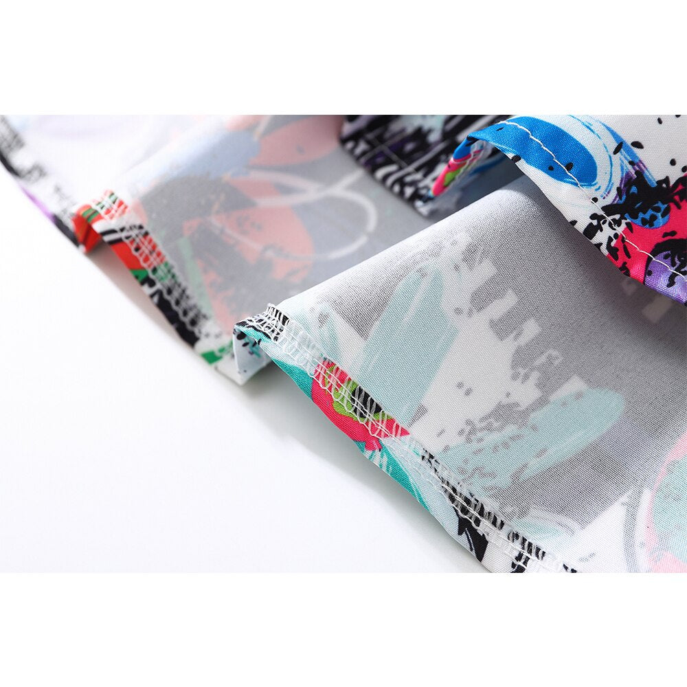 "Graf Styles" Unisex Men Women Streetwear Button Up Shirt