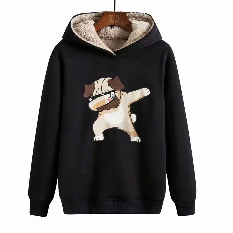 "Scared One" Graphic Unisex Streetwear Vintage Women Men Y2K Hoodie