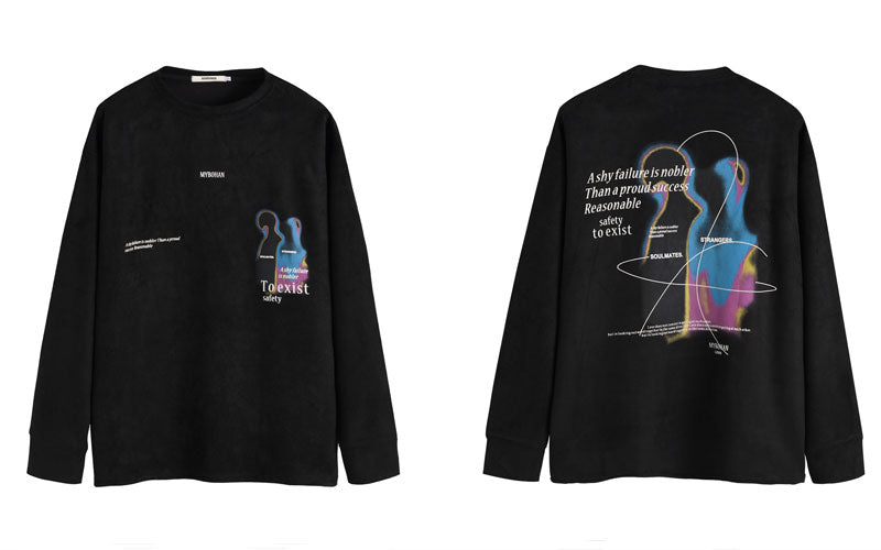 "Proud Success" Graphic Unisex Streetwear Vintage Women Men Y2K Sweatshirt