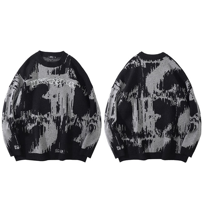 "On The Street" Graphic Unisex Streetwear Vintage Women Men Y2K Sweater