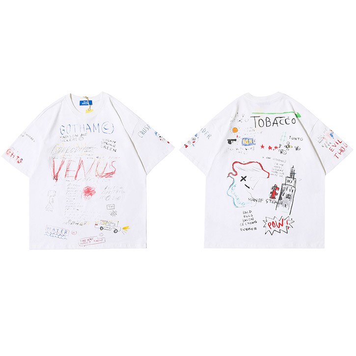 "Growing Pains" Graphic Unisex Streetwear Women Men Y2K T-Shirt