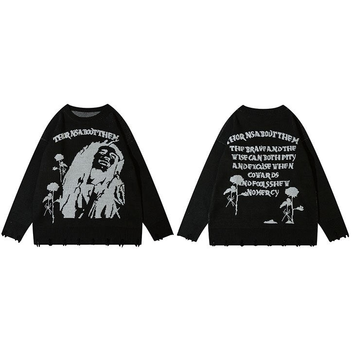 "Your Love Is King" Graphic Unisex Streetwear Vintage Women Men Y2K Sweater