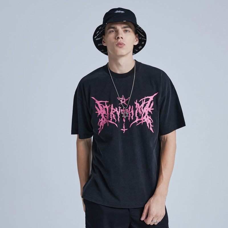 "Hidden Timeline" Graphic Unisex Streetwear Vintage Women Men Y2K T-Shirt