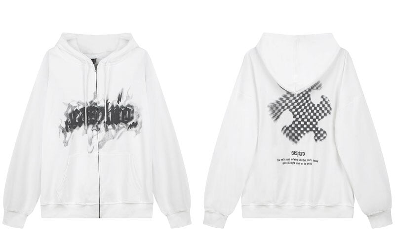 "Dark Sunshine" Unisex Men Women Streetwear Graphic Hoodie