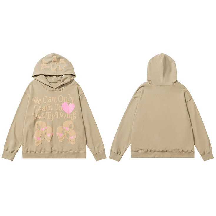 "Only Way To Live" Graphic Unisex Streetwear Vintage Women Men Y2K Hoodie