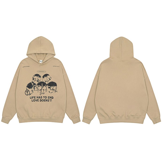 "End Of The Road" Unisex Men Women Streetwear Graphic Hoodie