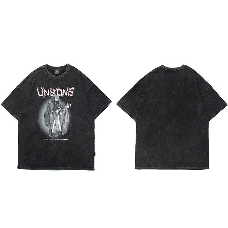"Forbidden" Graphic Unisex Streetwear Women Men Y2K T-Shirt