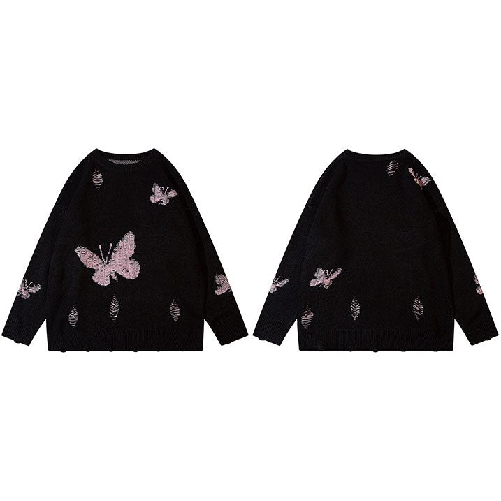 "Flying Alone" Unisex Men Women Streetwear Graphic Sweater