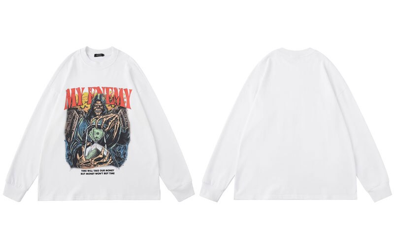 "My Nephew" Graphic Unisex Streetwear Vintage Women Men Y2K Sweatshirt