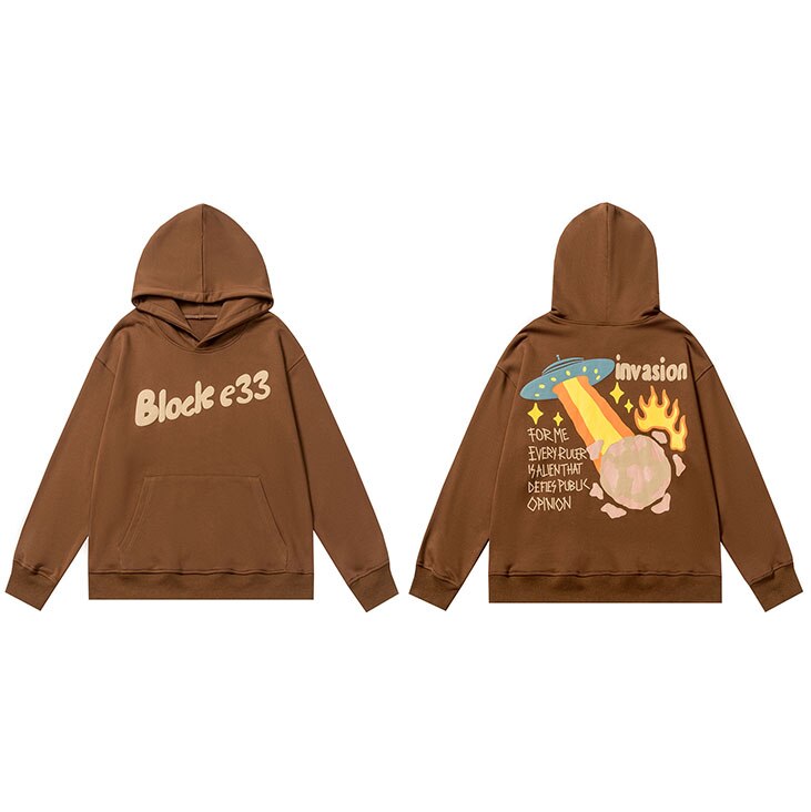 "Secret Invasion" Graphic Unisex Streetwear Vintage Women Men Y2K Hoodie