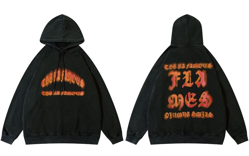 "Misunderstood" Graphic Unisex Streetwear Vintage Women Men Y2K Hoodie