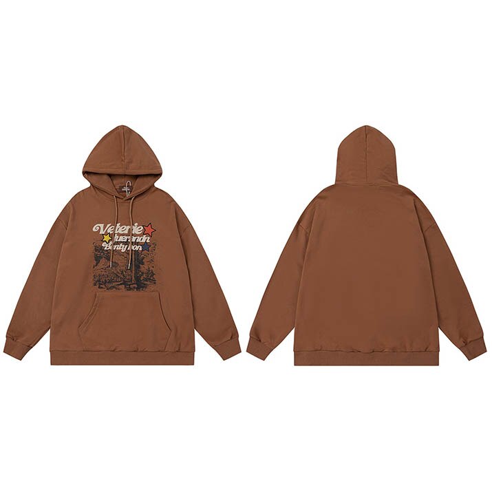 "Desert Land" Unisex Men Women Streetwear Graphic Hoodie