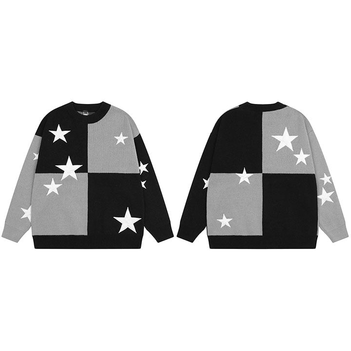 "Star Boy" Graphic Unisex Streetwear Vintage Women Men Y2K Sweater