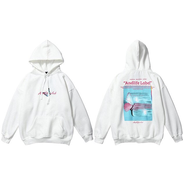 "More Than Life" Graphic Unisex Streetwear Vintage Women Men Y2K Hoodie