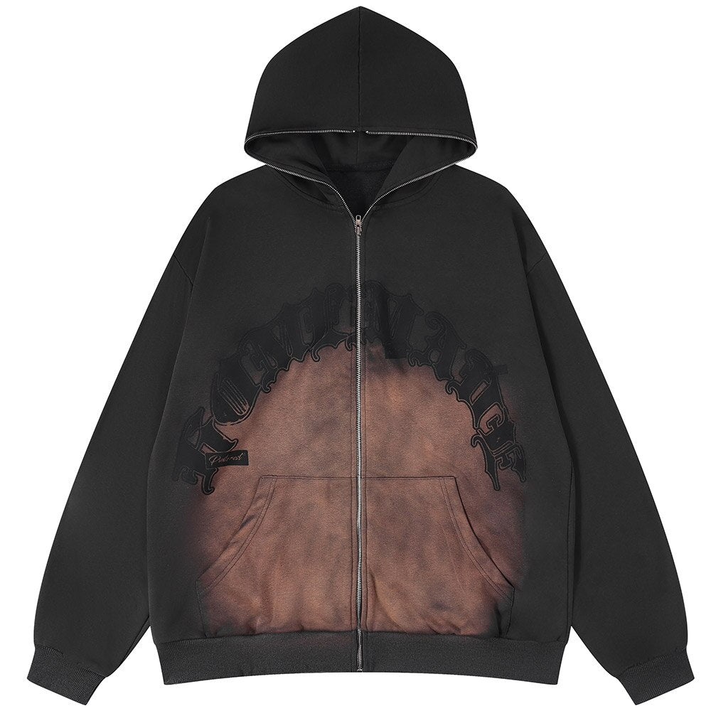 "Harsh Truth" Graphic Unisex Streetwear Vintage Women Men Y2K Hoodie