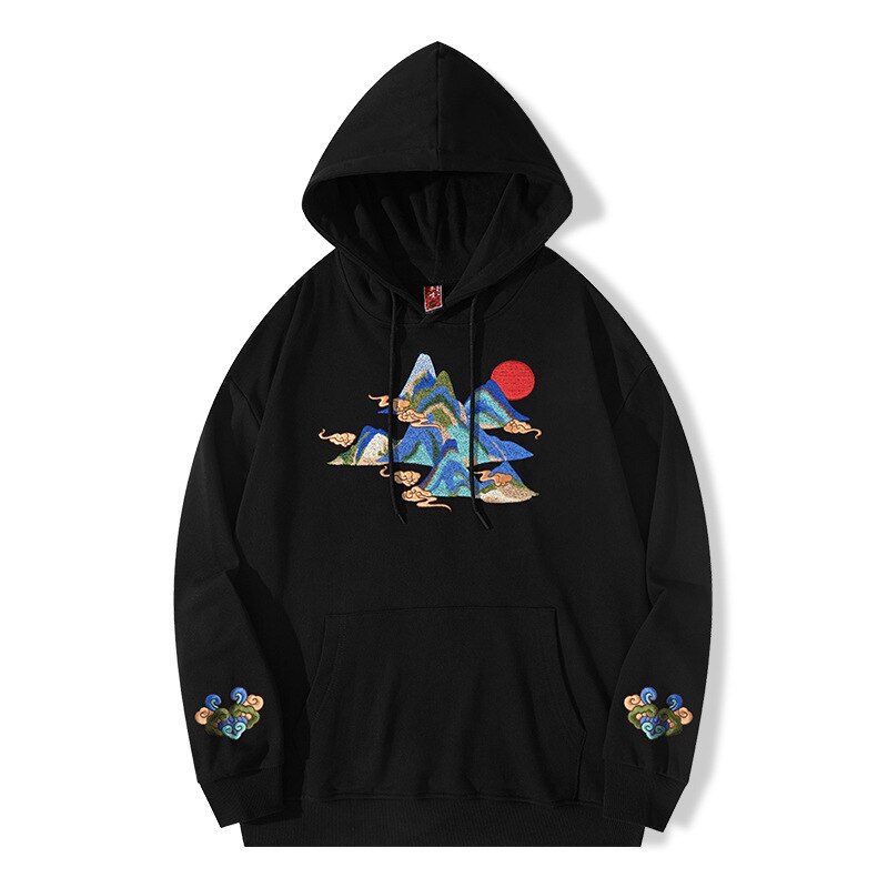 "Mountain Climb" Graphic Unisex Streetwear Vintage Women Men Y2K Hoodie