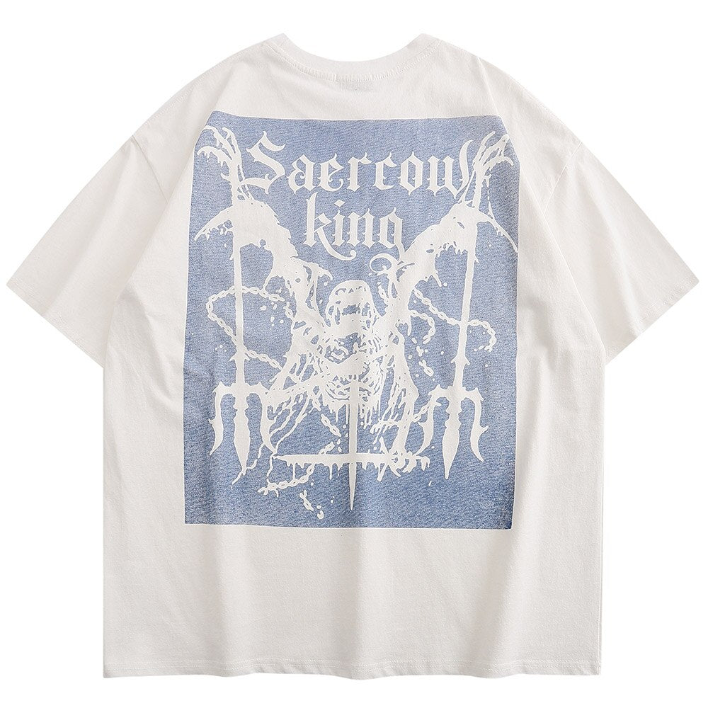 "Diablo King" Unisex Men Women Streetwear Graphic T-Shirt