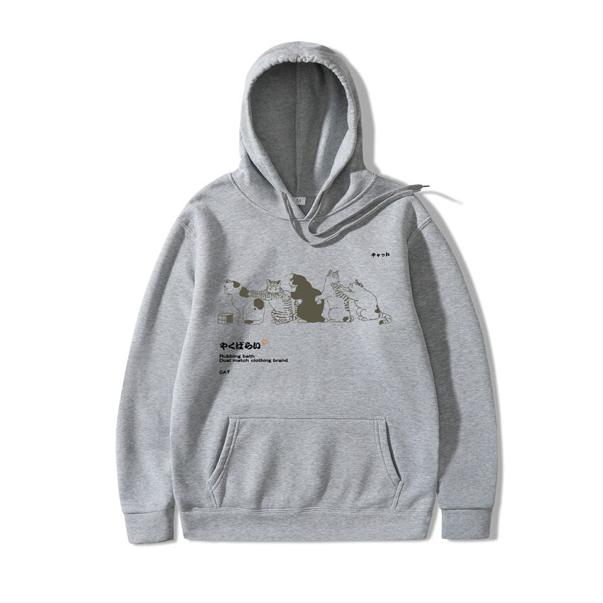"Holding Hands" Men Women Streetwear Unisex Graphic Hoodie