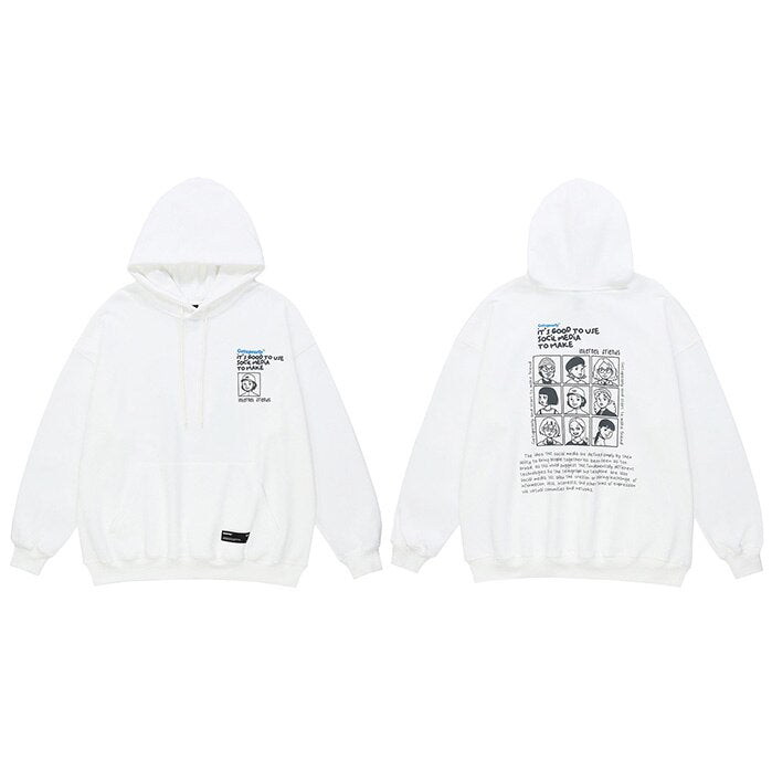 "Cold Calling" Unisex Men Women Streetwear Graphic Hoodie