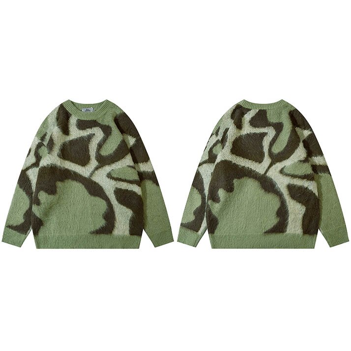 "Jungle Arrows" Graphic Unisex Streetwear Vintage Women Men Y2K Sweater